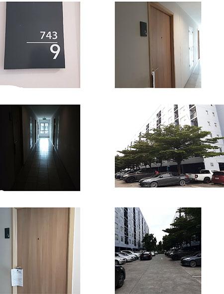 ห้องชุดเลขที่ 743/9 ชั้น 2 อช.พลัม คอนโด เอ็กซ์ตร้า พระราม 2  บางมด จอมทอง กรุงเทพมหานคร