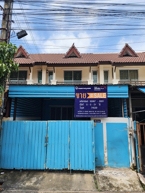 ทาวน์เฮ้าส์หลุดจำนอง ธ.ธนาคารกรุงเทพ กระทุ่มราย หนองจอก กรุงเทพมหานคร